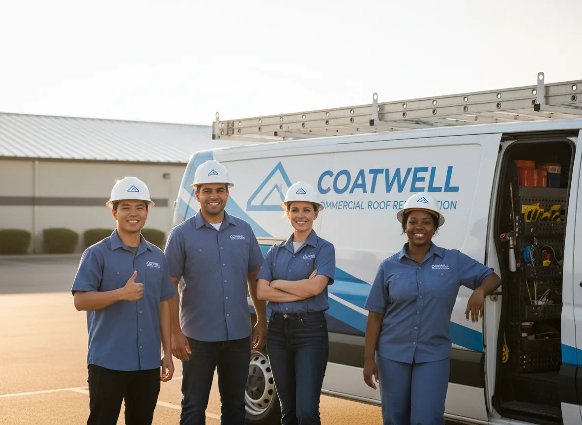 Commercial roof coating company in Summerfield, NC